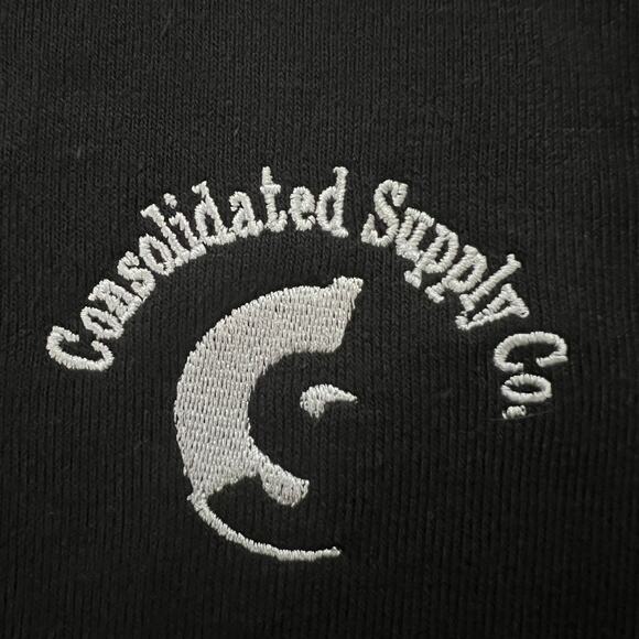 Carhartt K121 Black Loose Fit Fleece Midweight Pullover Sweatshirt Hoodie XL - Picture 2 of 7